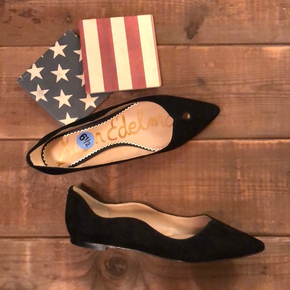 rosalie scalloped flat